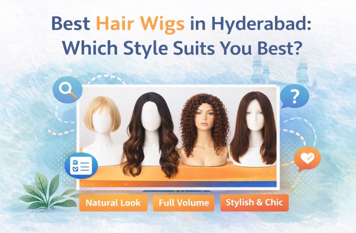 Best Hair Wigs in Hyderabad: Which Style Suits You Best?
