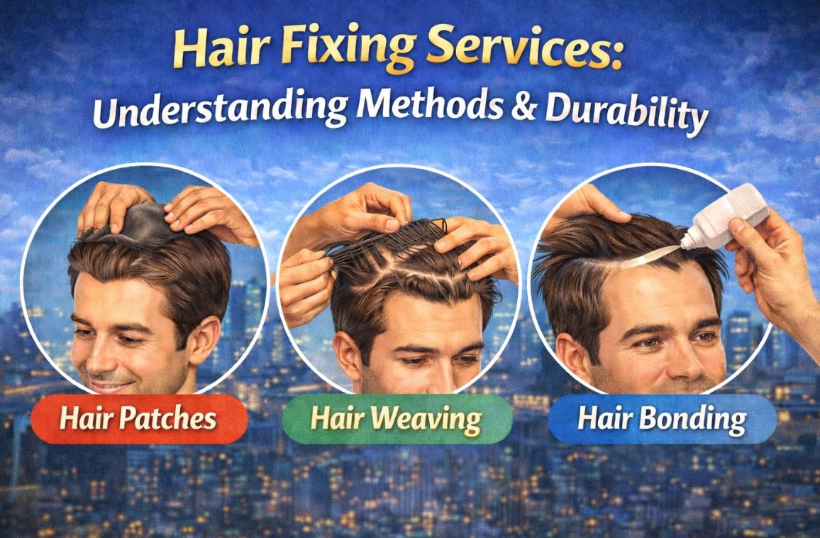Hair Fixing Services: Understanding Methods & Durability