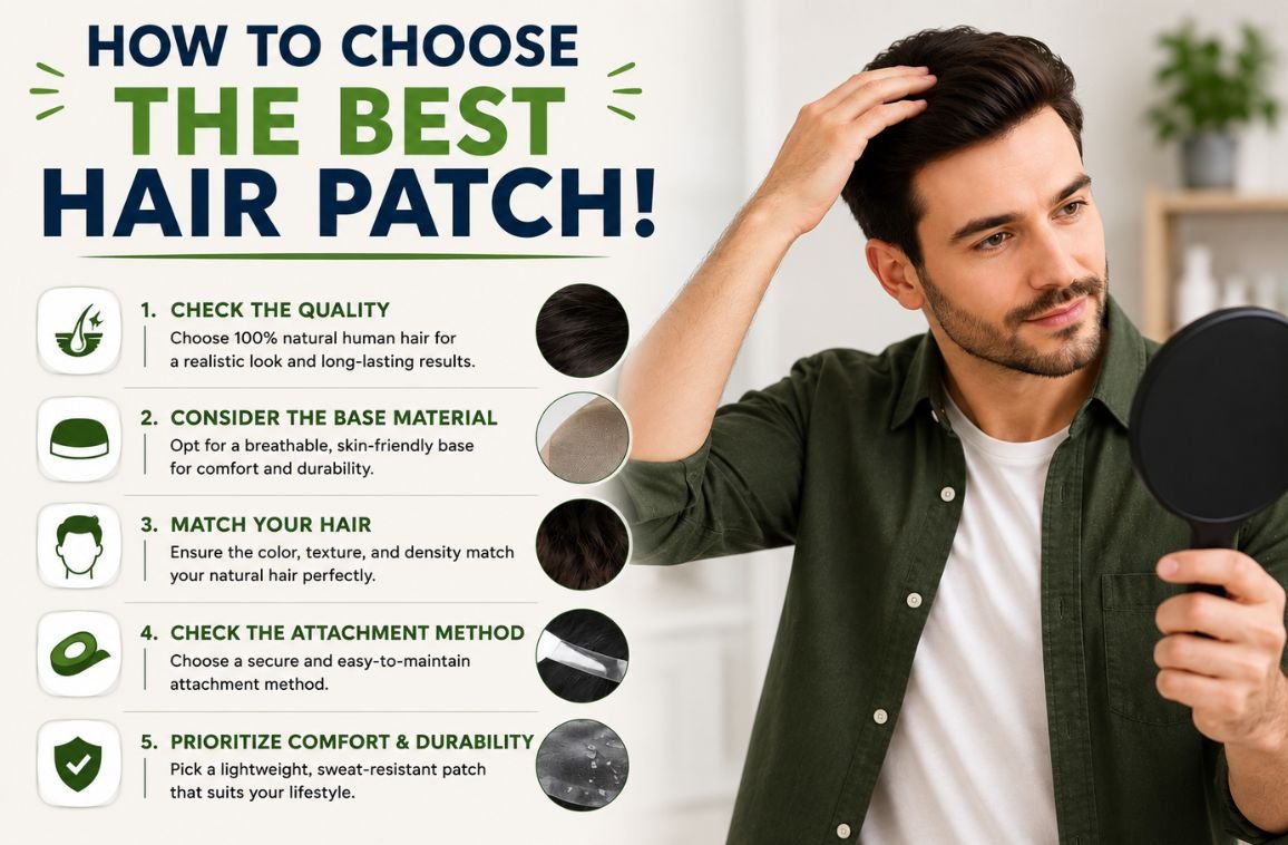 How to Choose the Best Hair Patch!