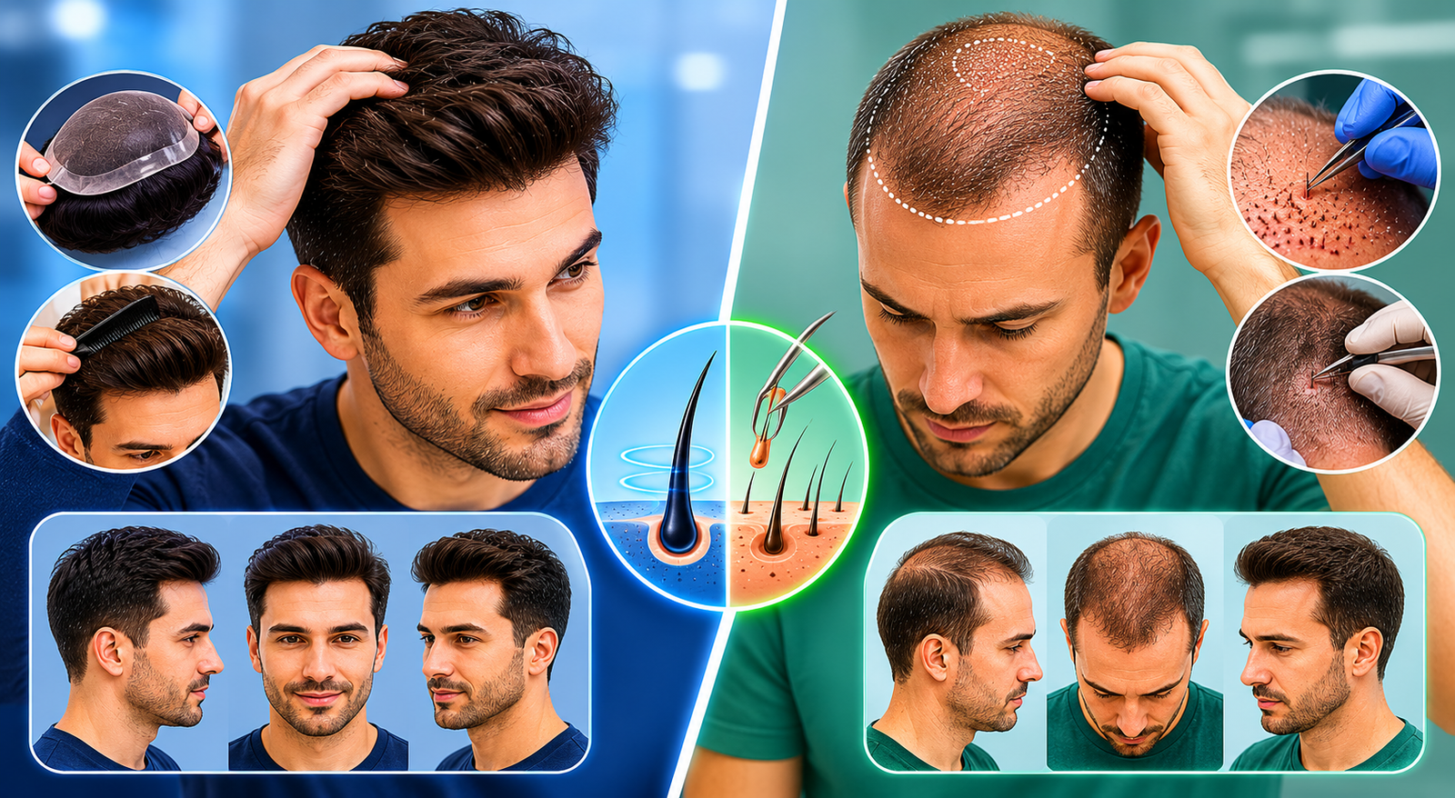 Best Non-Surgical Hair Replacement Alternatives Explained