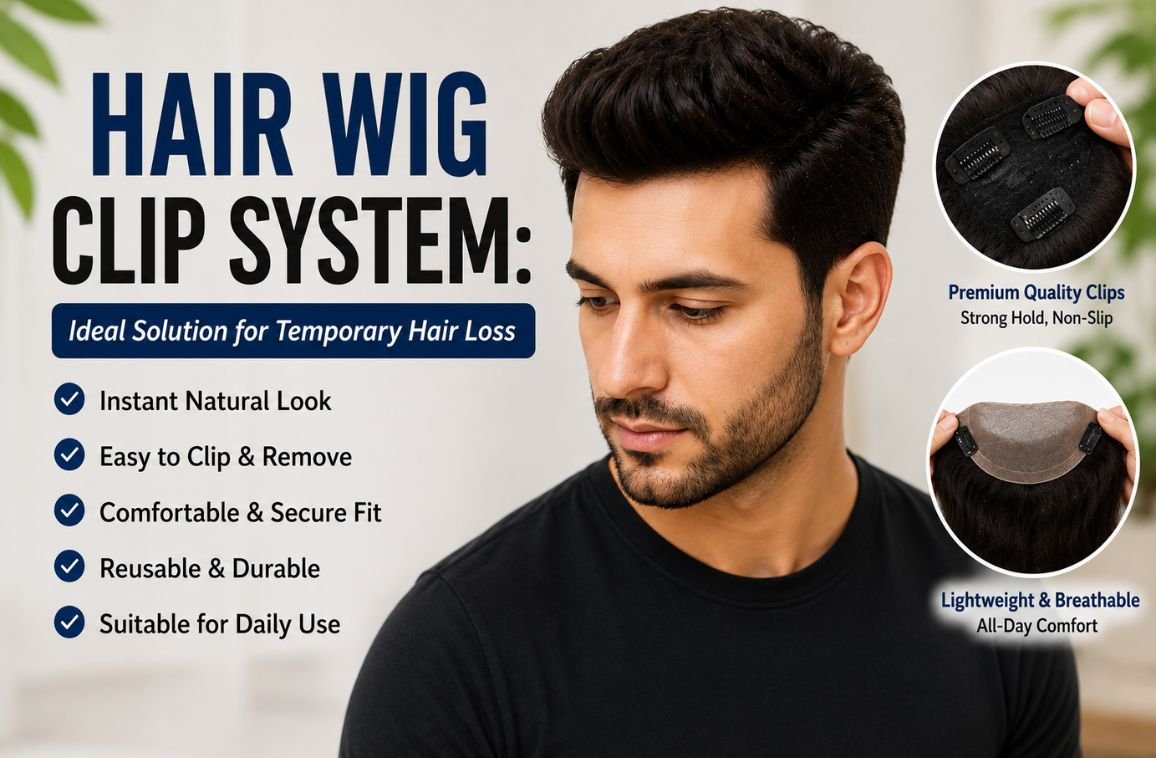 Hair Wig Clip System: Ideal Solution for Temporary Hair Loss