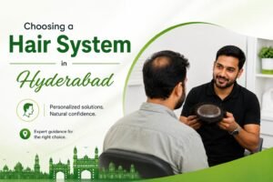 Choosing a hair system in Hyderabad with personalized consultation and natural-looking results