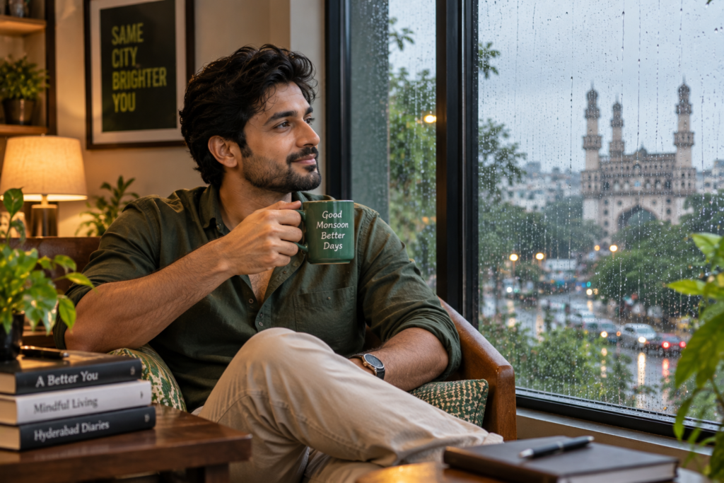 staying comfortable with a hair system during Hyderabad monsoon