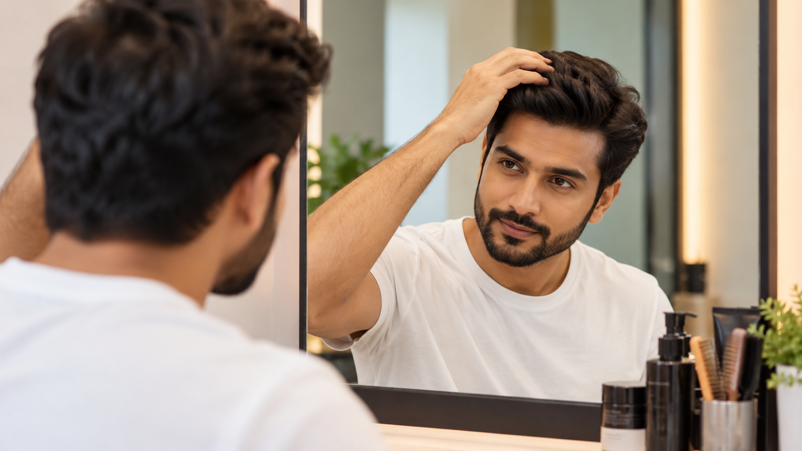 Living with a hair patch and maintaining a natural-looking hairstyle